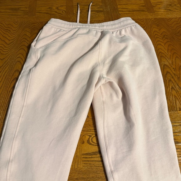 Lululemon Scuba High-Rise Jogger Fleece 28" Pink Mist Sz 12 W5CVAS Cotton Terry - Picture 12 of 15